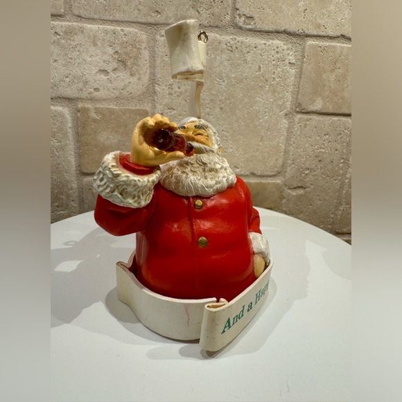 Vintage 1949 Coca Cola Collectable Santa Claus Ornament - Picture 6 of 8